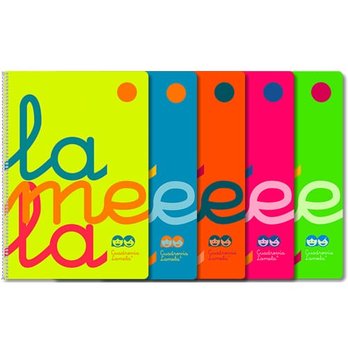 CUADERNO LAMELA CUARTILLA Talla - Tamaño S