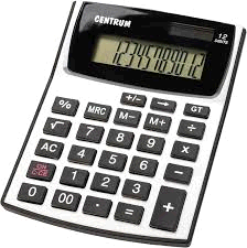 calculadora mediana con 12 dígitos