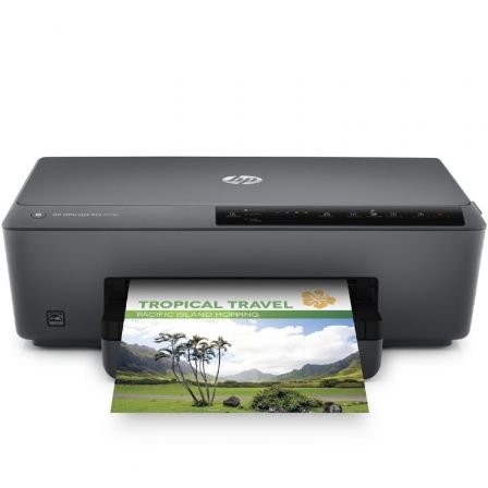 Impresora de HP normal, sin multifunción. Sólo imprime en blanco y negro o color y a una o dos caras