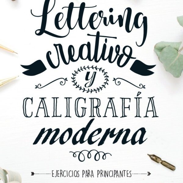 Cuaderno de Lettering para Rotuladores: Libreta para Practicar Lettering a  Mano para Niños o Adultos | 4 Plantillas para Práctica de Caligrafía