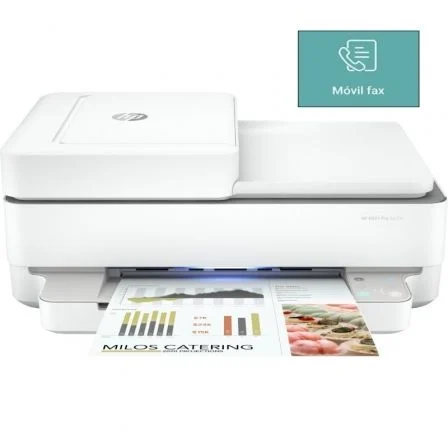 impresora multifunción que imprime escanea y fotocopia de marca HP