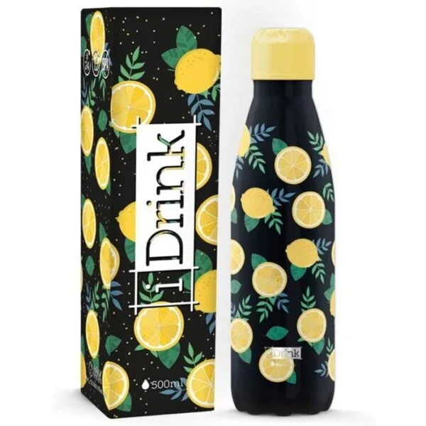 termo de medio litro para frio y calor marca i-drink