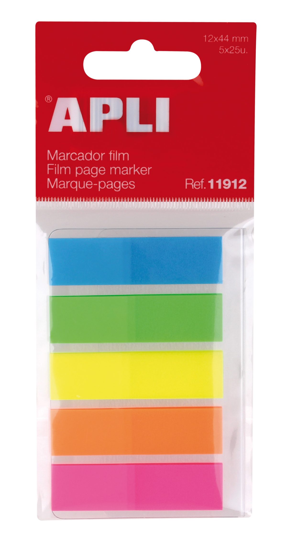 banderitas adhesivas tipo postit de plástico pequeños para marcar páginas en libros