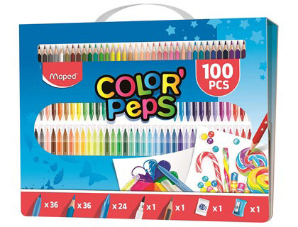Estuche Maped Color Peps 100 piezas